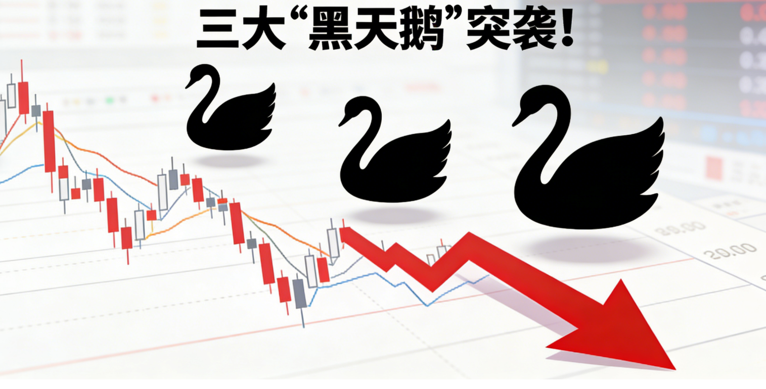 全线杀跌！三大“黑天鹅”突袭！ –缩略图