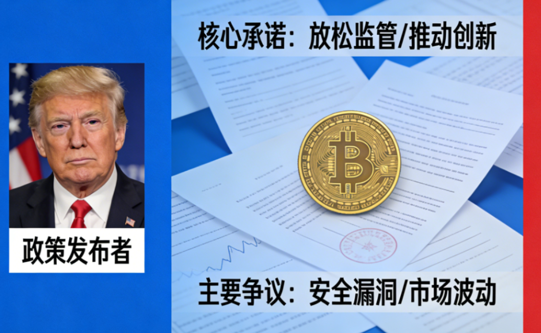 特朗普加密新政，承诺与争议的一年 –缩略图