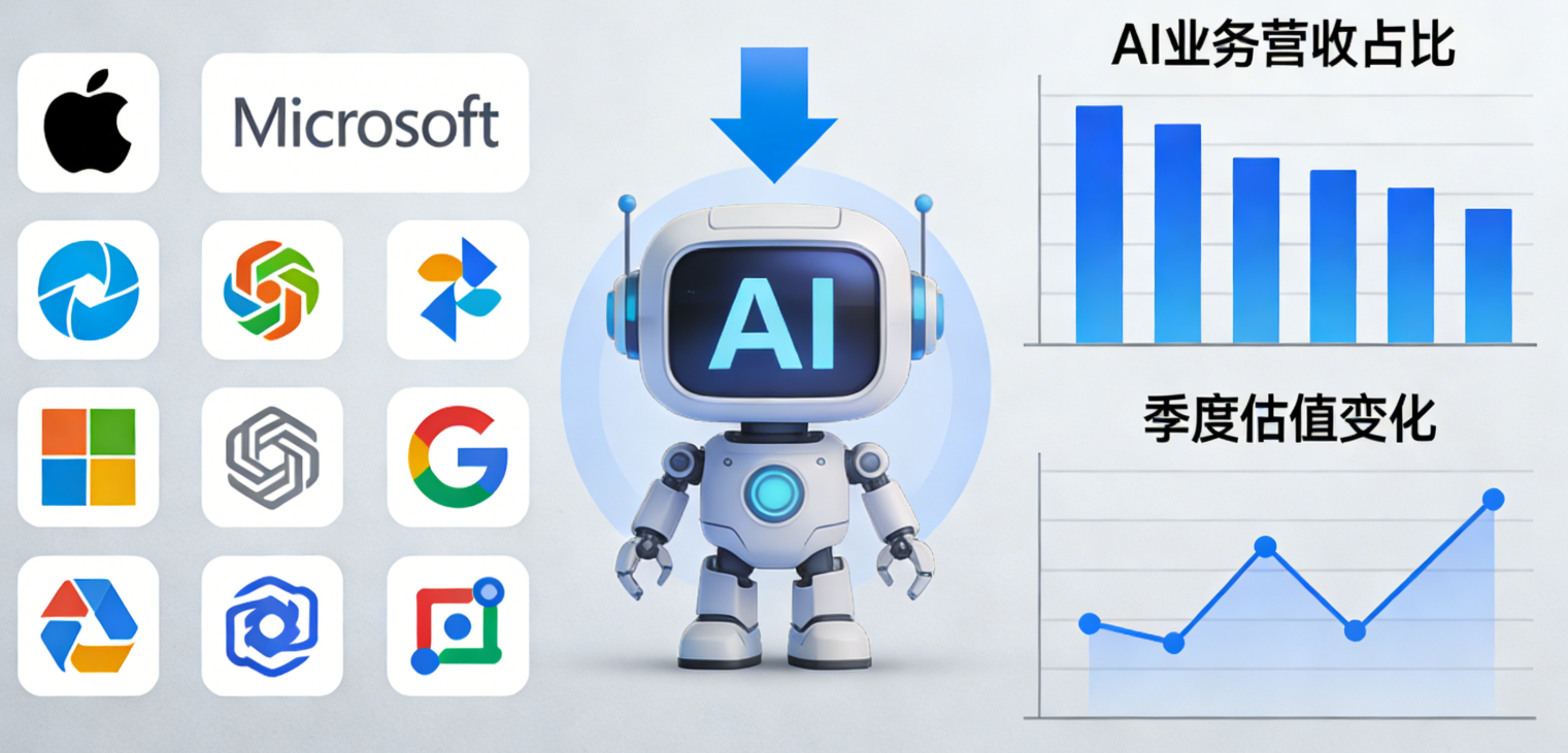 科技巨头财报周：AI盈利与估值压力共舞 –缩略图